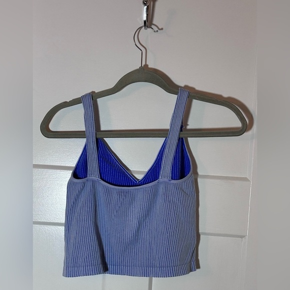 NWOT Free People Intimates Solid Rib Brami Light Blue M/L - Picture 6 of 11